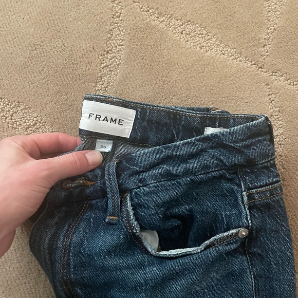 FRAME Le Crop Mini Boot Jeans sz25 - Picture 4 of 6